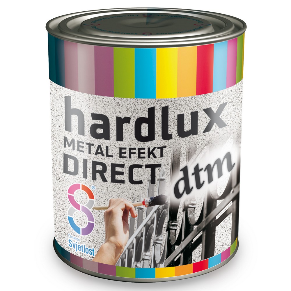 Boja Za Metal CHROMOS SVJETLOST HARDLUX DTM BAKRENI 0 75L Pevex