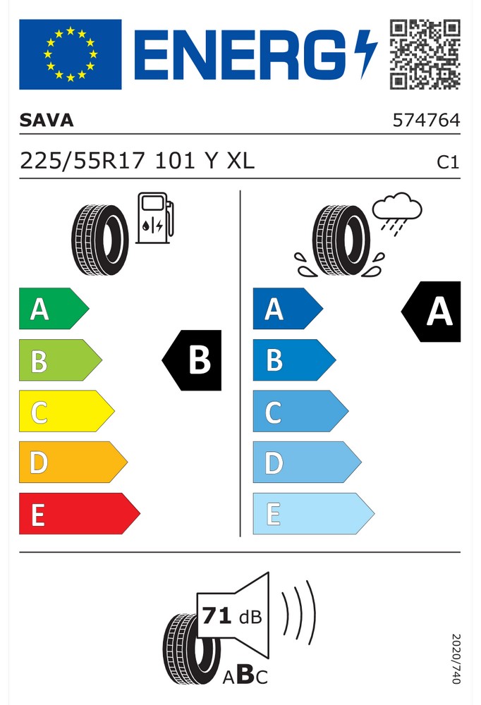 Ljetna Auto Guma Sava R Y Intensa Uhp Xl Tl Pevex