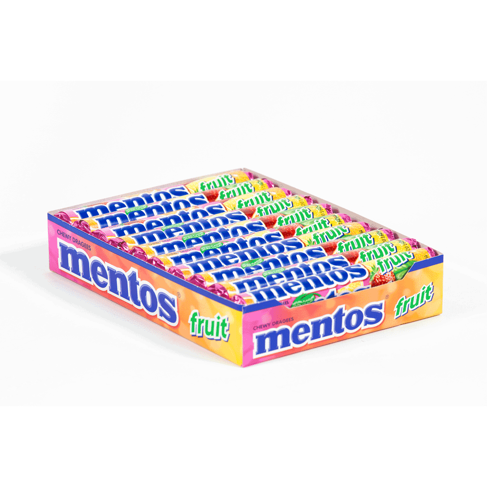 Bomboni Mentos VoĆni 38g Pevex