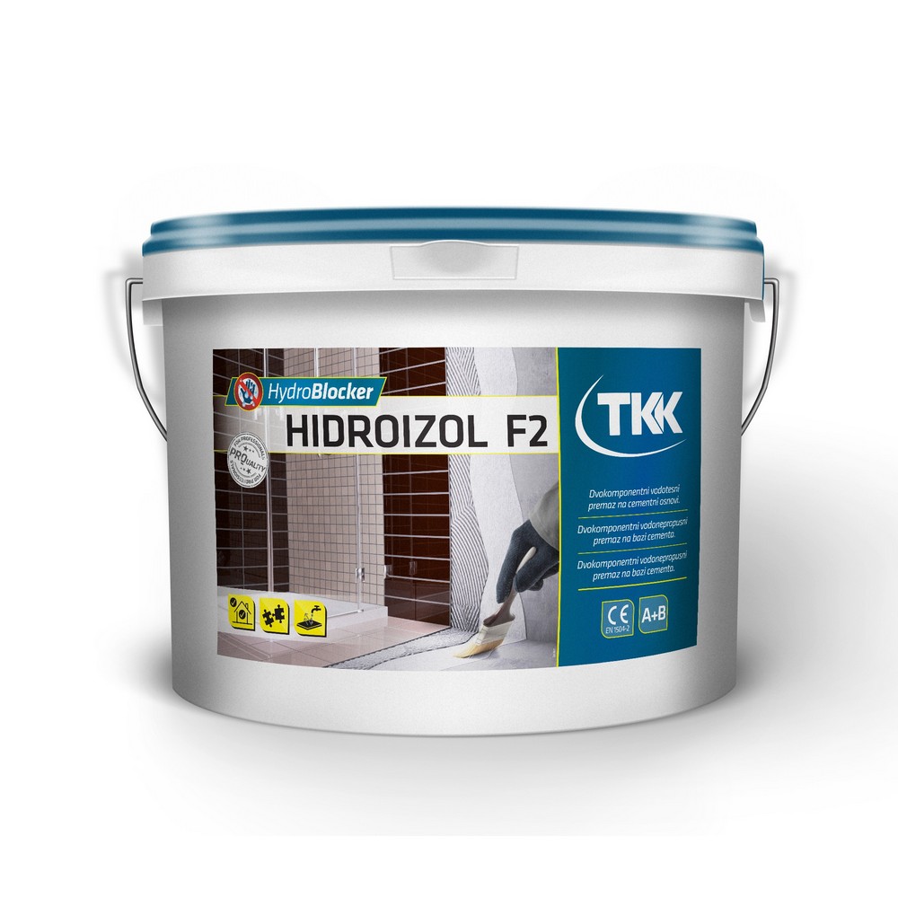 Polimer Cementna Hidroizolacija HYDROBLOCKER HIDROIZOL F2 2K 8kg A KOMP ...