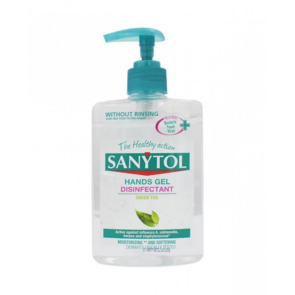 Sanytol - Hand Disinfectant Gel Green Tea (75ml)