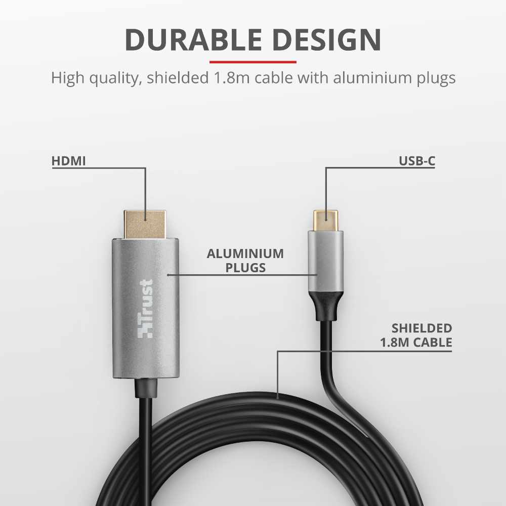 Usb c to online hdmi kabel