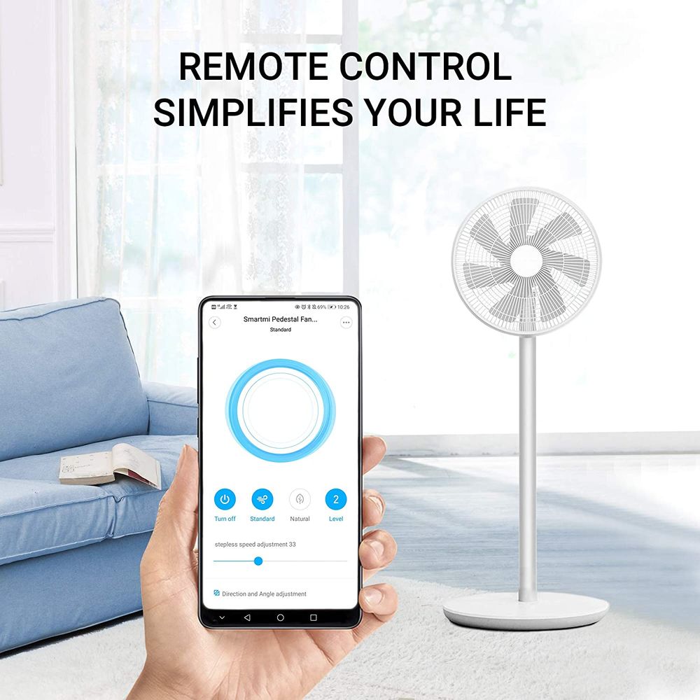 Stojeći ventilator XIAOMI MI SMART STANDING FAN 2 EU | Pevex