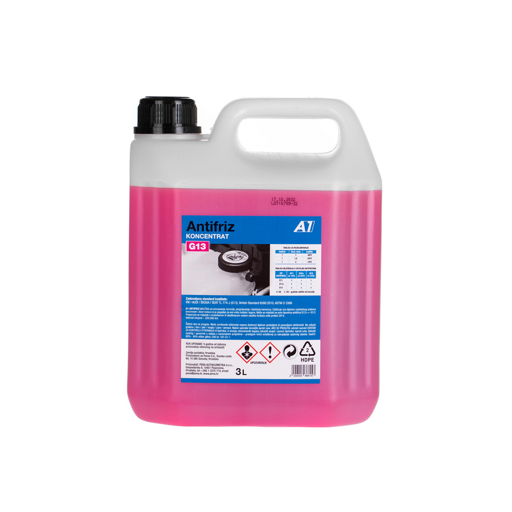 Antifriz A1 G13 koncentrat 3l | Pevex