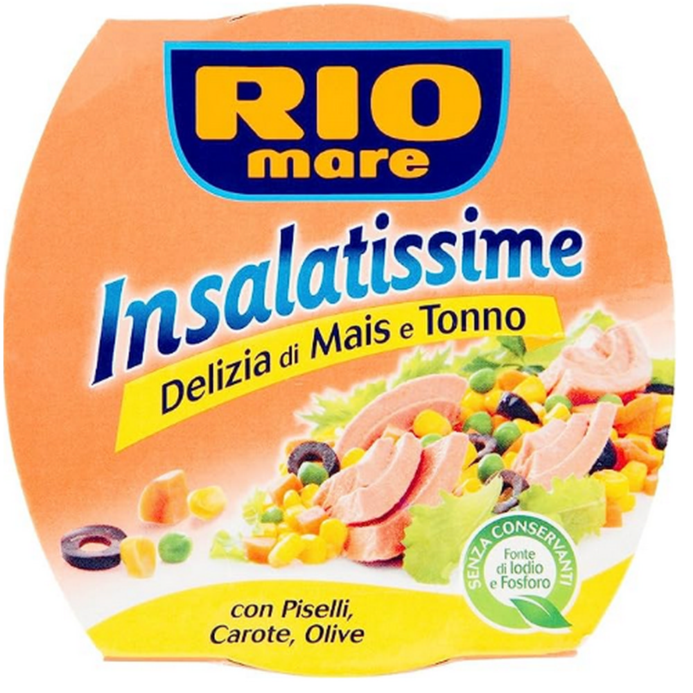 RIO MARE CORN&TUNA SALAD 160g | Pevex