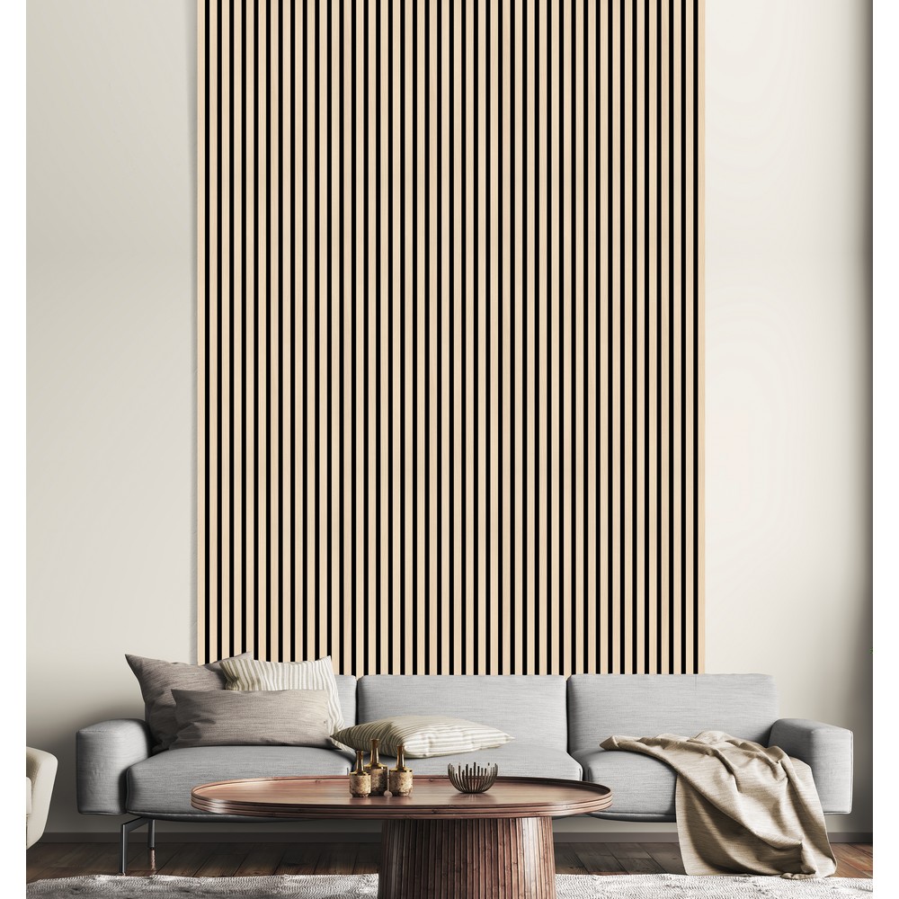 PVC zidne obloge PANEL ACUSTICO JASEN 572,5x2400x19mm Pevex