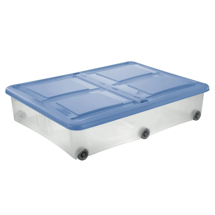 Plastična posuda KUTIJA ZA ODLAGANJE(POKLOPAC+KOTAČI) 80X60X18,5 61 l-0