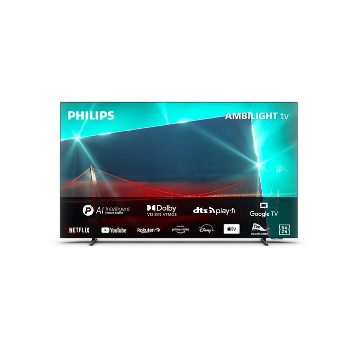 OLED TV PHILIPS 55OLED718/12 UHD DVB-T2/S2 ANDROID AMBILIGHT 3