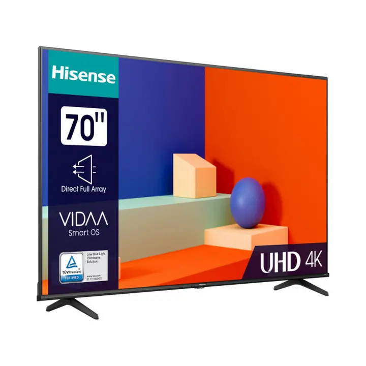 LED TV HISENSE 70A6K UHD DVB-T2/S2/C SMART+APARAT ZA KAVU ESCM15DBK-1