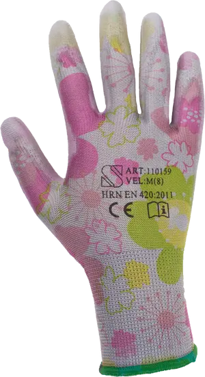 Vrtne rukavice S PREMAZOM CVIJET XL-0