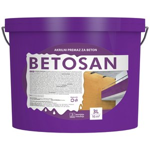 Premaz za beton ISKRA BETOSAN CRVENI 3L