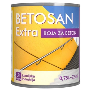 Premaz za beton ISKRA BETOSAN EXTRA BIJELI 0,75L