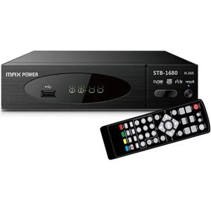 Digitalni prijemnik TV MAXPOWER 2 STB-1680 MPEG2/MPEG4 H.265 1080p/i