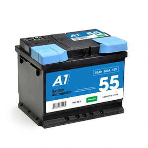 Akumulator A1 12V/55Ah D+-1