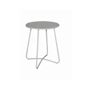 Metalni stol Molly bijeli 40x40x50 cm