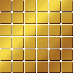 Unutarnje dekorativne pločice GOLD MOSAIC 24,8x24,8