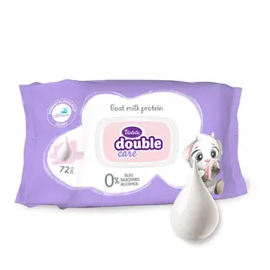 VIOLETA BABY VLAŽNE MARAMICE S KOZJIM MLIJEKOM 72/1 HR FSC MIX