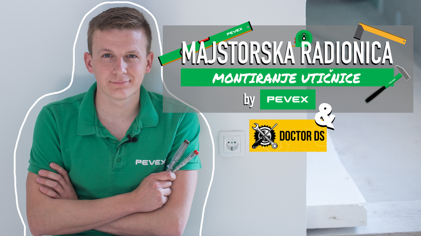 Montiranje utičnice - Majstorska Radionica by Pevex - Uradi sam Montiranje utičnice - Majstorska Radionica by Pevex - Uradi sam