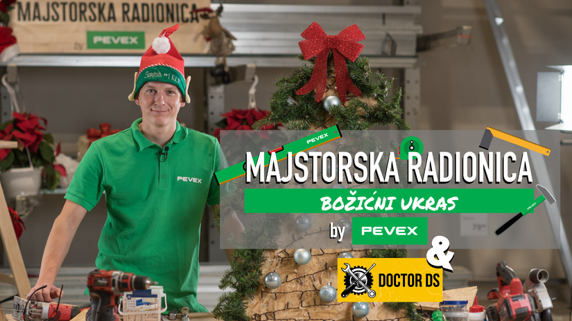 DIY Božićni ukras - Majstorska Radionica by Pevex DIY Božićni ukras - Majstorska Radionica by Pevex