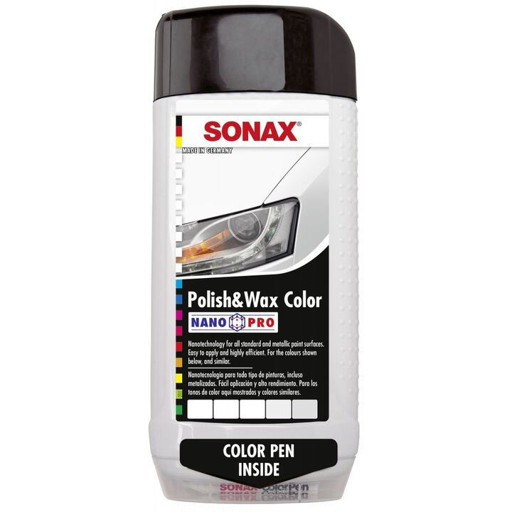 Sredstvo za čišćenje auta SONAX POLITURA SA VOSKOM BIJELA 500ml-0