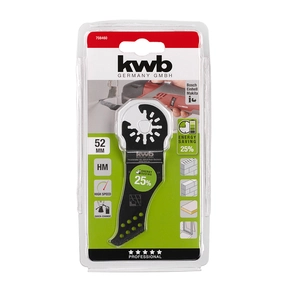 Kruna za bušilicu KWB MULTI-TOOL NASTAVAK ZA FUGE, 52 MM, AKKU-TOP