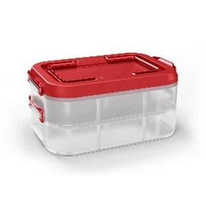 Plastična posuda PARTY BOX 40x28x17,5 cm,crveno