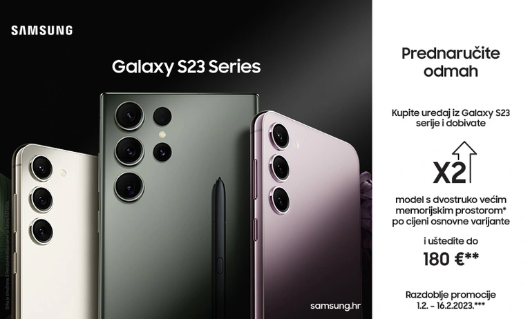 Prednaruči Galaxy S23 i ostvari pogodnost Prednaruči Galaxy S23 i ostvari pogodnost