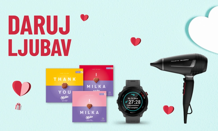 Pokloni za Valentinovo Pokloni za Valentinovo