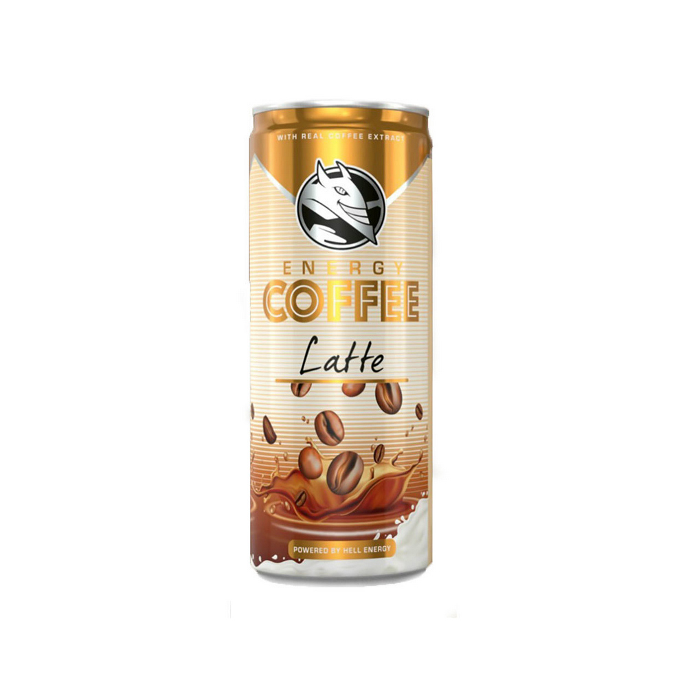 HELL ENERGY COFFEE LATTE
