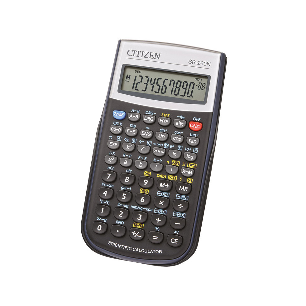 tehnicki kalkulator citizen sr 260n 165 funkcija